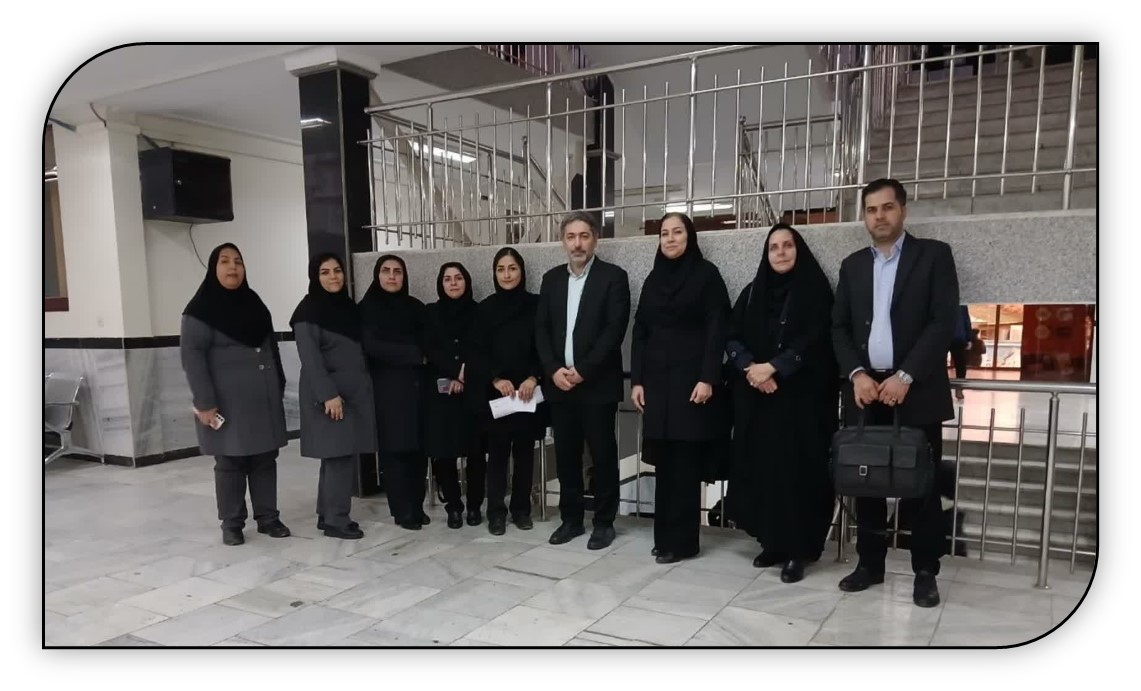 بازدید میدانی مدیریت منابع انسانی دانشگاه از شبکه بهداشت و درمان بناب