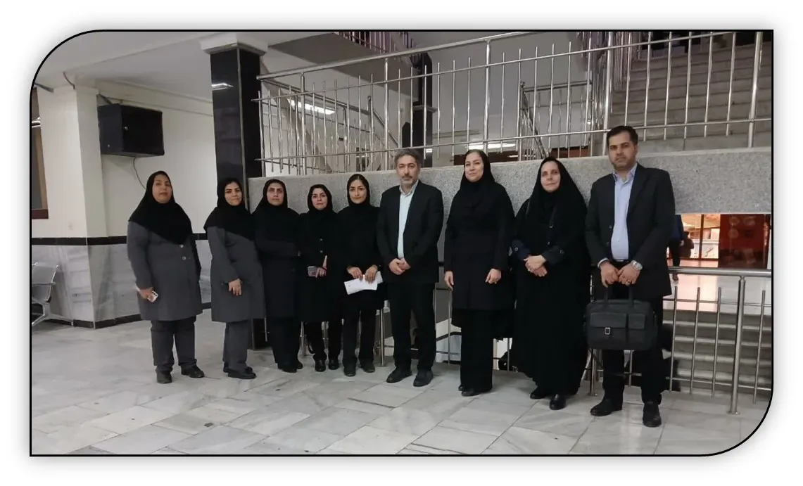 بازدید میدانی مدیریت منابع انسانی دانشگاه از شبکه بهداشت و درمان بناب
